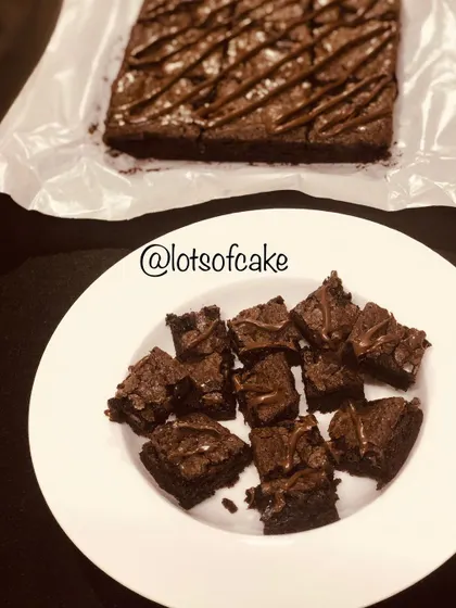 It's always brownie time in my kitchen. Here are some bite-sized pieces of my classic brownie, perfect for sharing or enjoying all by yourself.
