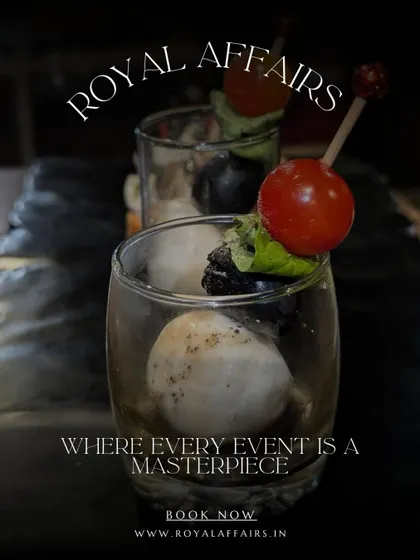 A simple yet classic Caprese skewer served in a glass. Fresh mozzarella, cherry tomatoes, and basil are a timeless combination that always pleases.