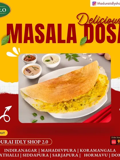 The crispy, spicy classic everyone loves. Our Masala Dosa is a signature dish that we are incredibly proud of.