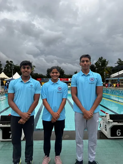 Four of our talented swimmers selected to represent India at the 3rd Asian Youth Games in Bahrain.