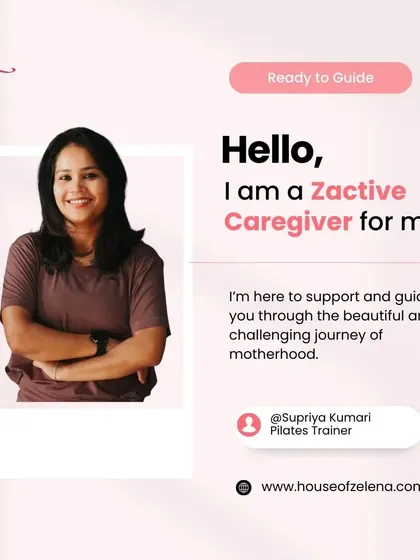 I was so excited to announce my partnership as a Zactive Caregiver. It’s an honor to support and guide even more moms on their beautiful journey of motherhood through Pilates and fitness.