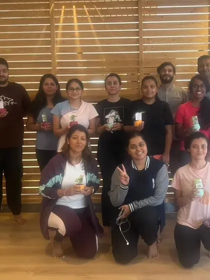 Another happy group of students after a rewarding class. The smiles say it all.
