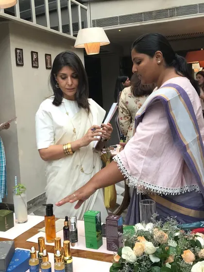 As a beauty judge for Harper's Bazaar, I advocate for clean, conscious beauty brands. I encourage women to be mindful of hormone-disrupting ingredients in their products, as part of a holistic wellness lifestyle.