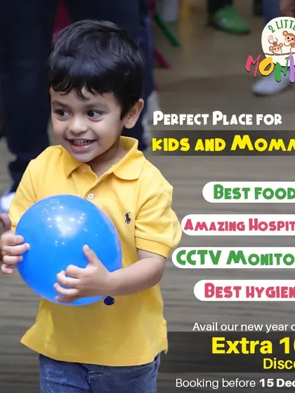 This is the perfect place for kids and mommies. We offer the best food, amazing hospitality, full CCTV monitoring, and top-notch hygiene to ensure a safe and enjoyable visit for everyone.