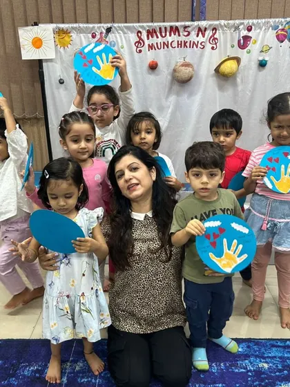 A special craft session for Father's Day where the children made heartfelt creations for their superheroes. It was a lovely opportunity for them to express their love through art.