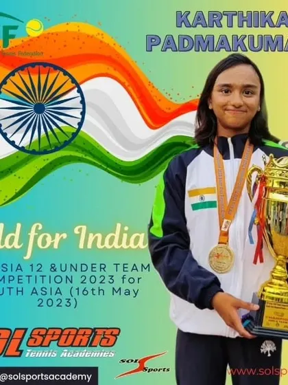 Celebrating our players who have represented India. We are committed to fostering talent that brings glory to our nation on the global stage.
