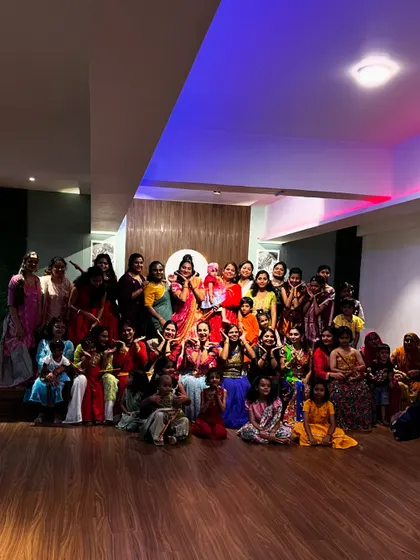 The joy and camaraderie are evident in this group photo. I foster a supportive environment where people can connect and celebrate together.
