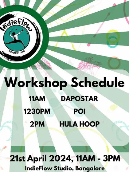 Another announcement for our Flow Sundays. We're kicking off a new series of workshops, so it's the perfect time to join whether you're new or a returning student.