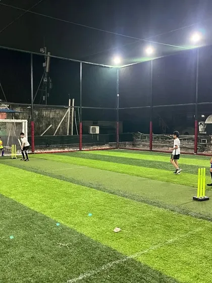 The game is on under the lights! A night cricket match is an exciting option for any birthday celebration.