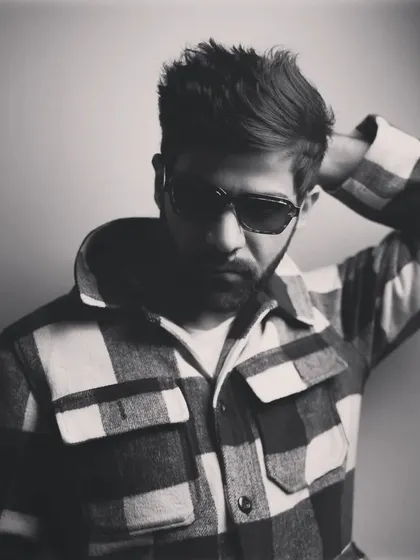 A classic black and white portrait. Timeless and focused, just like the music I love to play.