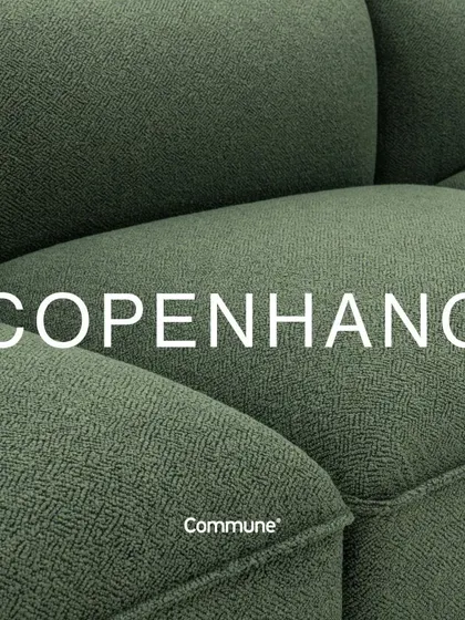 A close-up on the textured fabric of the Copenhang Sofa. The name itself evokes the minimalist, trendsetting culture of its namesake city, reflected in the sofa's simple yet sophisticated design.