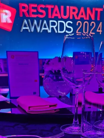 The ambiance at the Restaurant Awards 2024 event.