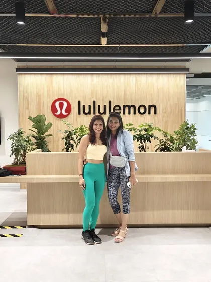 A final shot at the Lululemon office, capturing the memory of a fantastic collaboration.