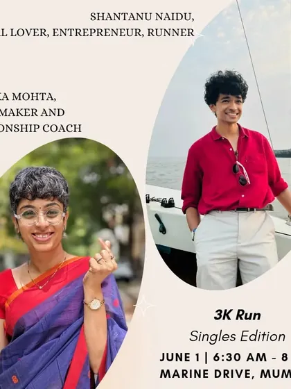 Join us for a 3K run along Marine Drive in Mumbai. It’s an invigorating way to start the day and meet other singles who prioritize their health and well-being.