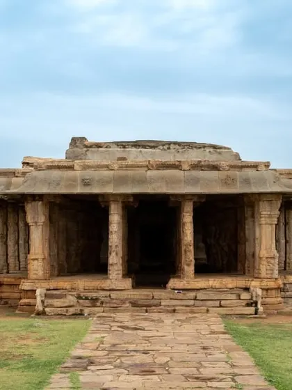 The Madhavaraya temple inside Gandikota fort, an impressive structure that speaks of the region's glorious history.