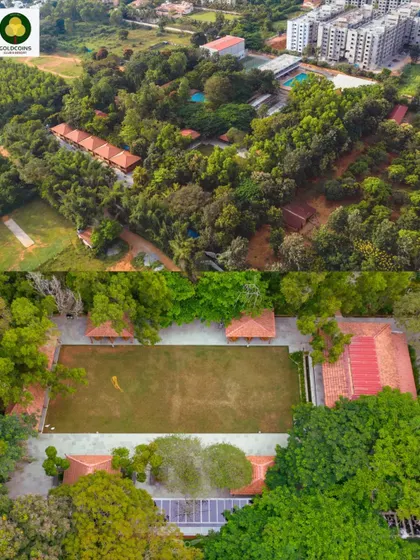 A duplicate of the Gold Coins Club & Resort overview, highlighting the serene and secluded nature of the property.