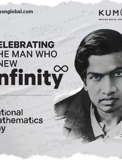 On National Mathematics Day, we celebrate the great mathematician Srinivasa Ramanujan. His work reminds us of the beauty and power of numbers.