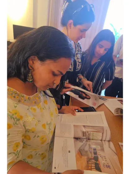 Behind every cover story and spotlight are the people who make it possible. Here, our team members share in the excitement of our work being published.