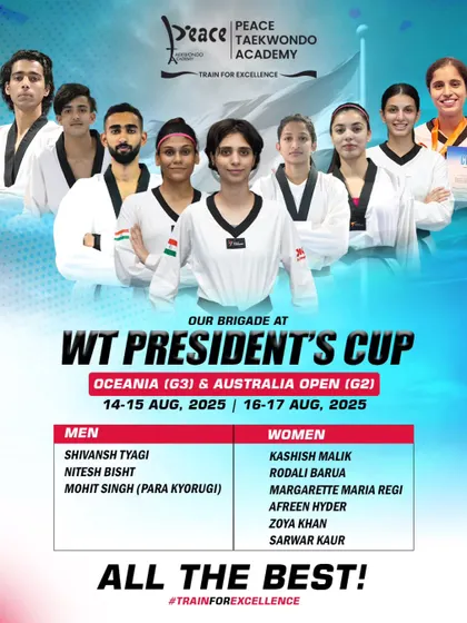 Our brigade is ready for Oceania! Announcing our elite squad for the WT President's Cup and Australian Open. We wish our men's and women's teams the very best as they compete on the world stage.