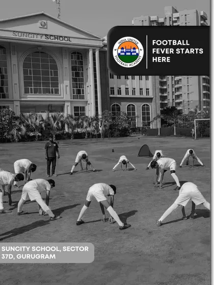 Training in session at Suncity School, Sector 37D, Gurugram. We partner with top institutions to provide the best facilities.