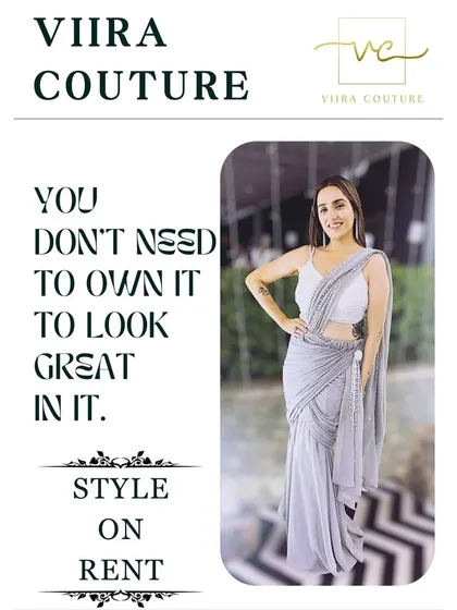 You don't need to own it to look great in it. Style on rent is the motto I live by.