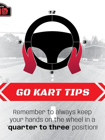 A quick tip for better control: always keep your hands in the 'quarter to three' position on the steering wheel. This technique provides maximum leverage and quicker reaction times.