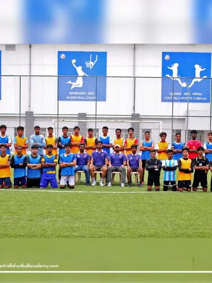 A group photo from a successful trial for our international camp in Spain. I was thrilled to see over 200 talented young players come out to chase their dreams.
