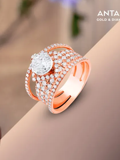 An eternal spark, captured in a moment of brilliance. This solitaire diamond ring from the Pride of the Bride collection marks the beginning of forever.