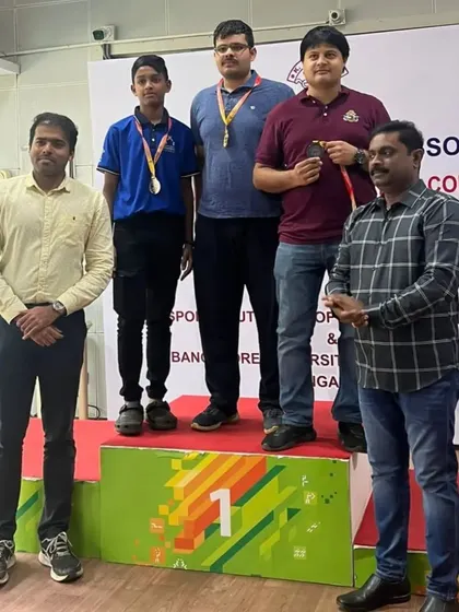 Another proud moment with our students securing medals at the state level championship. Consistent results are a hallmark of our training programs.