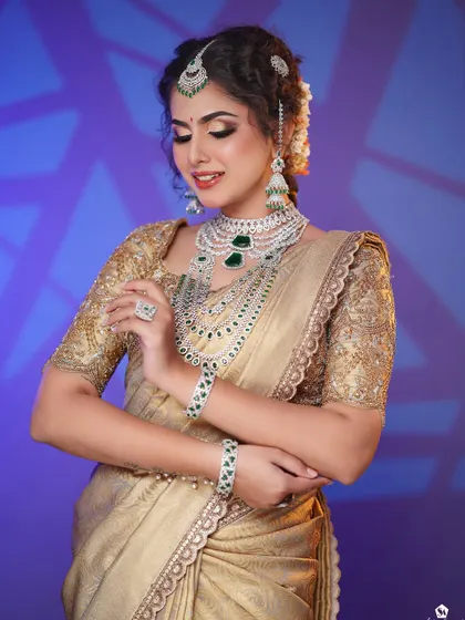 A gallery showcasing the wide variety of reception, party, and modern glam looks I can create for any special occasion.