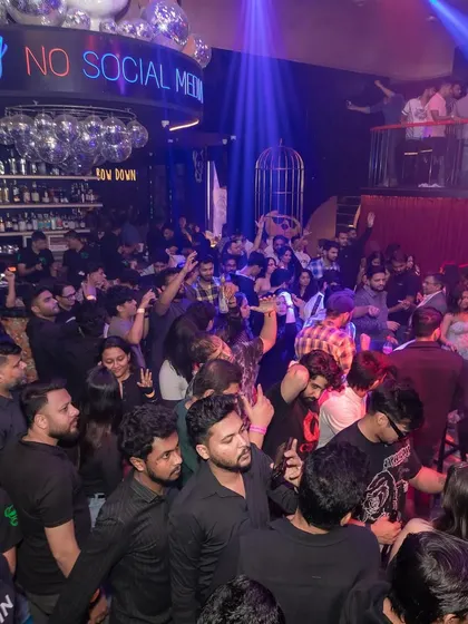 A packed house at Toy Room Pune, where the energy is tangible from the floor to the balcony. Every gig is about creating this kind of atmosphere.