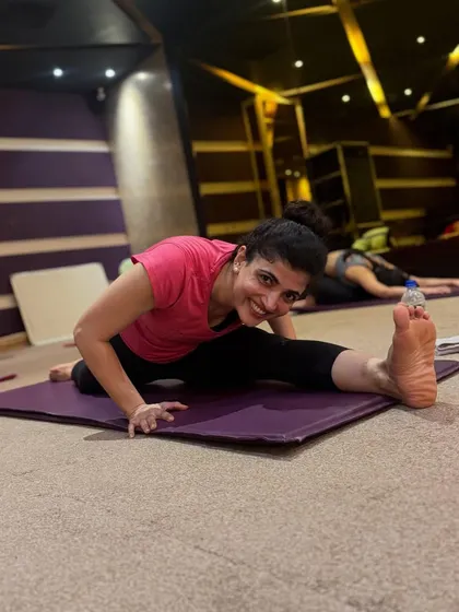 A smile during a deep stretch. The joy and focus in a group class are contagious. Balance is something you create, not find.