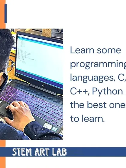 To build robots, you need to speak their language. I teach my students powerful programming languages like C, C++, and Python, which are the best tools for controlling hardware and creating intelligent systems.