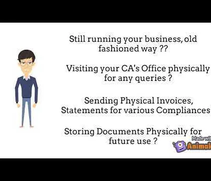 **A New, Modern Way of Running Your Business.** Are you still visiting your CA's office physically? Our video explains how modern, tech-driven platforms like ours are revolutionizing the way businesses handle compliance.