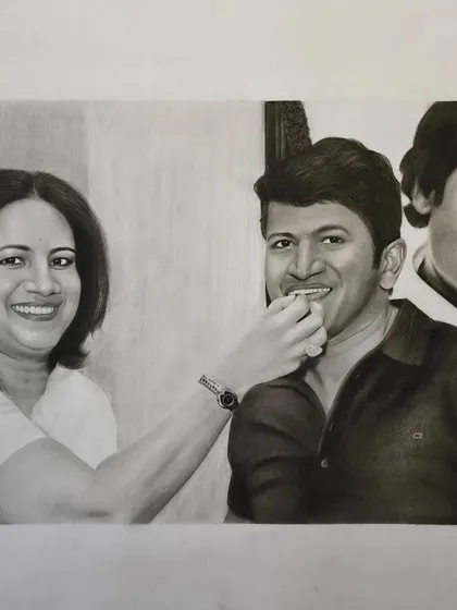 The final, completed composite drawing.