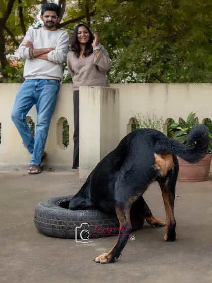 The teaser shot for Jag's session, showing him diving headfirst into his tire. A perfect, funny introduction.