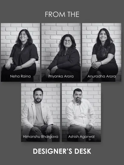 Design is a collaborative act of turning ideas into lived experiences. We introduce you to our Associate Partners, the minds who lead our projects from concept to completion. Their collective expertise in clubhouse, residential, and workspace design ensures every project we undertake is built on a foundation of deep listening and human-centric principles.