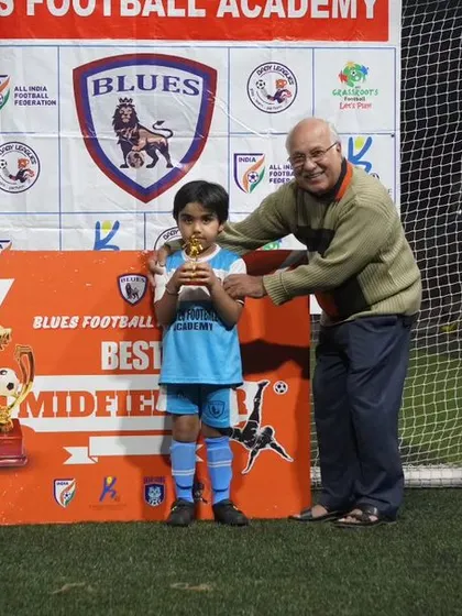 The "Best Midfielder" award. We recognize excellence in all positions on the field, highlighting the importance of every role.