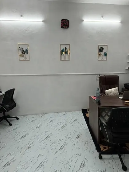 **Our Bihar Branch: A Modern Workspace for Local Entrepreneurs.** A glimpse inside our Darbhanga office, designed to be a professional and accessible hub for local businesses to get the compliance support they need to thrive.