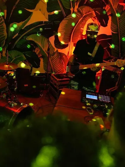 The live band at our Social Sunday Sundowner, bringing the beats that took the night to another level.