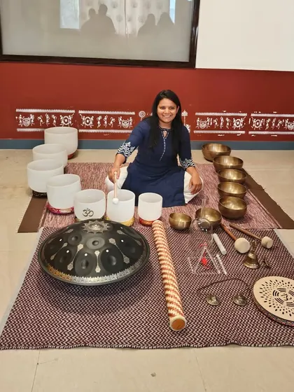 A student from our March batch, now a skilled facilitator. I am grateful for the opportunity to guide these souls as they learn to hold space for others.