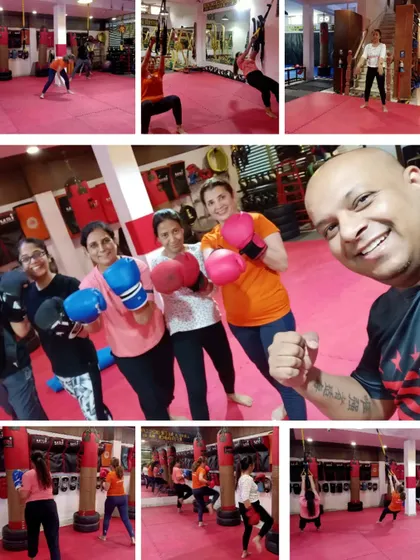 Kickboxing for all. Our classes are a mix of men and women, beginners and experienced members, all training together and supporting each other.