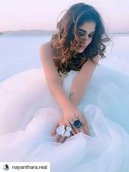 I was thrilled to design a custom white infinity gown for South Indian superstar Nayanthara for a song shoot in the film ‘Vellaikaran’. It’s a joy to see my designs on the big screen, but I get even more happiness seeing you feel like a star.