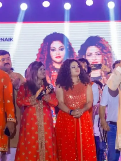 Sharing the stage with our esteemed guests and organizers. It takes a huge team to put on a show of this scale, and we're thankful for every single person involved.
