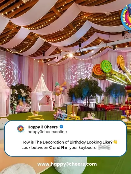This image showcases a massive indoor carnival setup, demonstrating the large and elaborate events I am capable of planning and decorating.