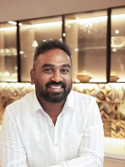 Meet Jinil Anil Kumar, my Execution Partner. He is the one who leads the charge in turning all our creative visions into stunning, tangible realities for our clients.
