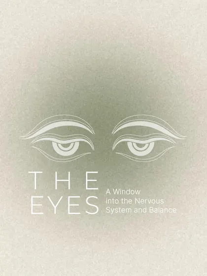 The eyes are a window into the nervous system. My teachings incorporate these subtle but powerful practices to bring balance and harmony to your entire being.