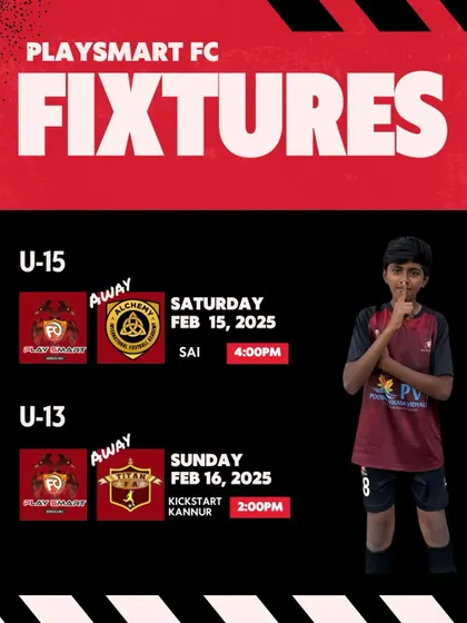 Weekend fixtures are here! Our U-15 and U-13 teams are geared up for two important away games.