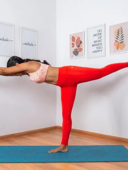 There is nothing stronger than a woman who has rebuilt herself. Virabhadrasana 3 (Warrior 3) embodies that strength and stillness.
