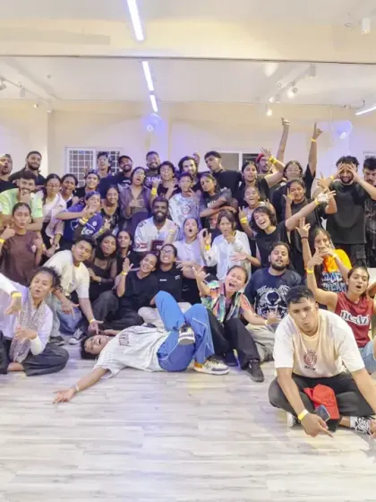 The whole crew together after an amazing Launch Weekend. The energy, flow, and beautiful moments were unforgettable.